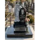 Памятник из гранита "Ангел с розой" 08